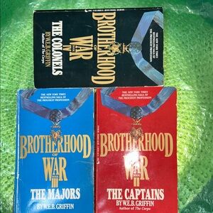 Original Paperbacks Brotherhood of War Book Set - Black, Blue, Red
